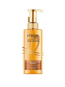 L'Oreal Paris Advanced Hair Science Luxurious Nourishing Shampoo For Dry Hair
