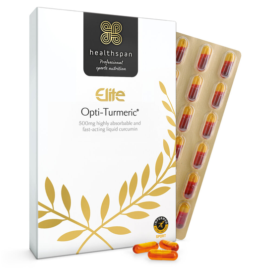Healthspan Elite Opti-Turmeric 500mg , 120 Capsules, with Vitamin C