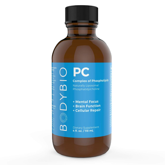 BodyBio Brain Supplement 4 oz Phospholipid Complex