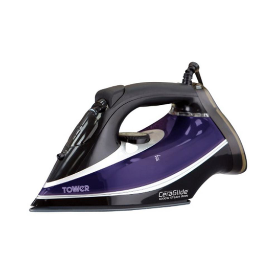 Tower T22013PR CeraGlide 3100W Ultra Speed Iron Purple