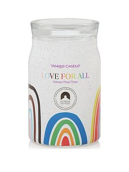 Yankee Candle Signature Large Jar Candle - Love For All