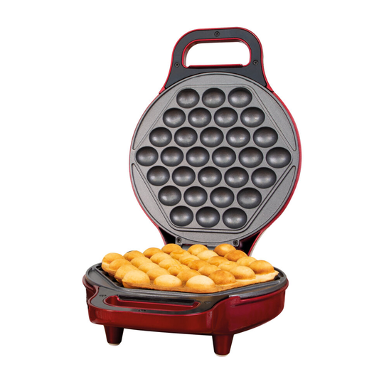 Global Gizmos 35539 700W Bubble Waffle Maker / Dual Sided Cooking