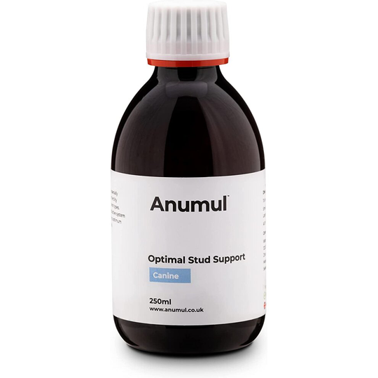 Anumul Optimal Stud Support Dog Multivitamins Premium Fertility Support for Male Dogs Fertility Dog Supplements with Omega