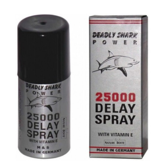 Nature Boite Deadly Shark Power 25000 Long Timing Delay Spray For Men
