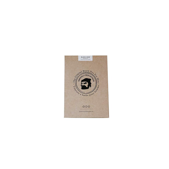 Grizzly Mountain Beard Dye - Organic & Natural Black Beard Dye