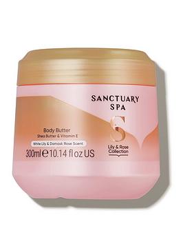 Sanctuary Spa Lily &Amp; Rose Collection Body Butter 300Ml