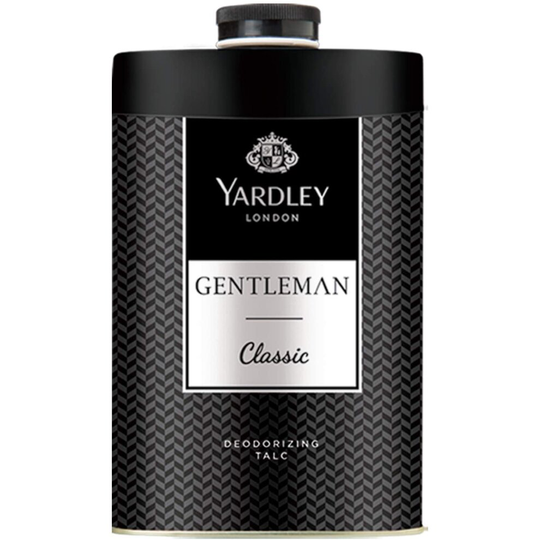Yardley London Gentleman Deodorizing Talc Talcum Powder For Men 100Gm