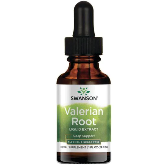 Swanson Premium VALERIAN ROOT LIQUID EXTRACT 1 FL
