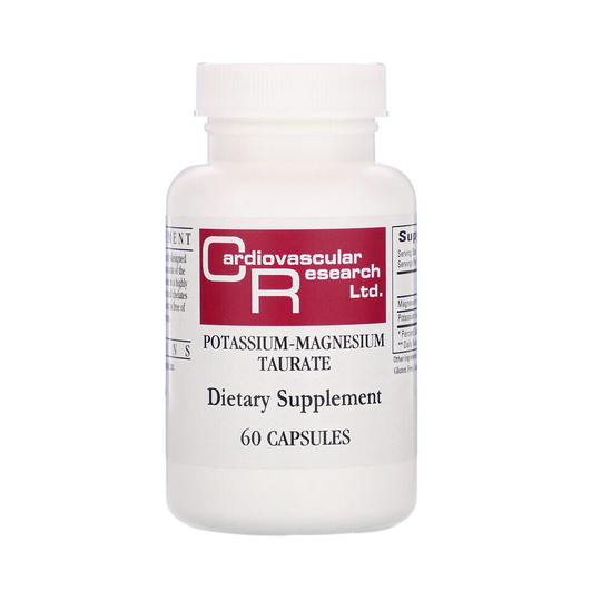 Magnesium-Potassium Taurate 60 Caps, CR