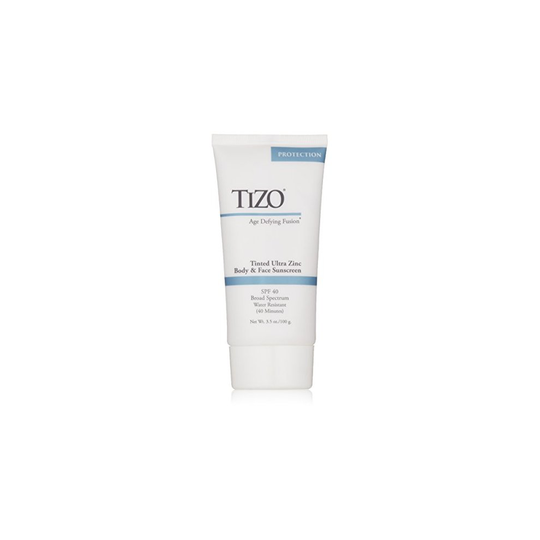 Tizo Ultra Zinc Body Face Sunscreen Tinted Spf 40 3 5 Oz