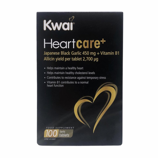 Kwai heartcare japanese black garlic 450mg + Vitamin b1