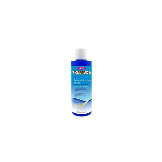 Differin Pore-Minimizing Skin Toner with Witch Hazel for Face, 8 Ounce