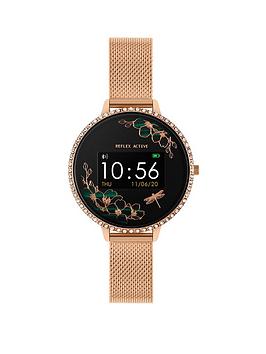 Reflex Active Series 03 Rose Gold Ladies Smart Active &Amp; Fitness Watch