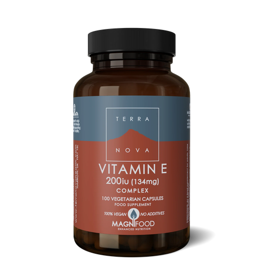 Terranova Vitamin E 200iu Complex, 100 Capsules