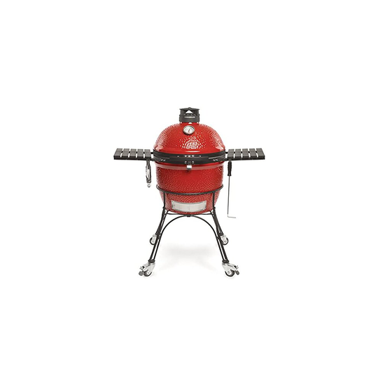 Kamado Joe KJ23RHC Classic II Charcoal Grill, Blaze Red