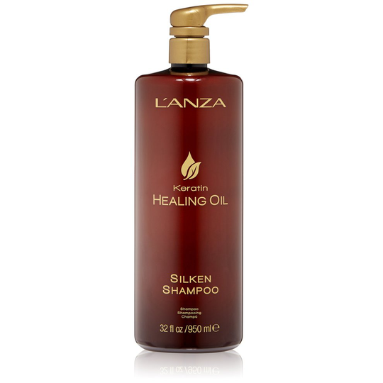 L'ANZA Keratin Healing Oil Silken Shampoo, 950 ml