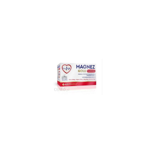 Magnez Gold Cardio 50 tab MAGNESIUM VITAMINA B6 Magnez NEOMAG MENMAG olimp