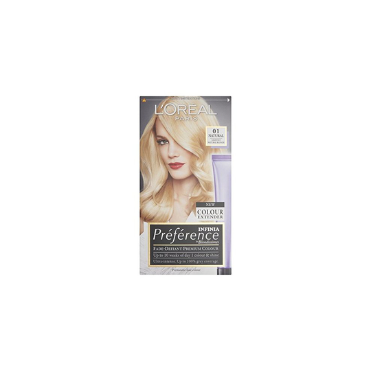 L'Oréal Preference Les Blondissimes 01 Lightest Natural Blonde Hair Dye