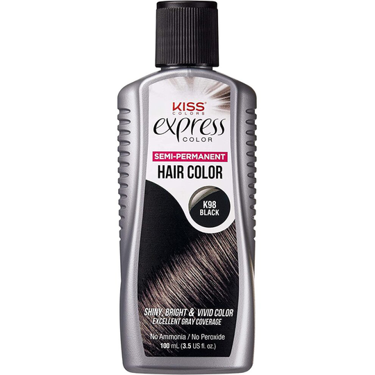 Kiss Express Color #K98 Semi- Permanent Black 100g