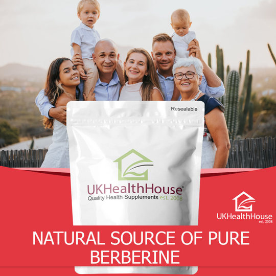 (Berberine Extract 500mg 10:1 - 240 Capsules Vegan Supplement 100% Natural) Berberine Extract 500mg 10:1 Capsules