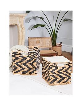 Style Sisters Paper Storage Baskets &Ndash; Set Of 2