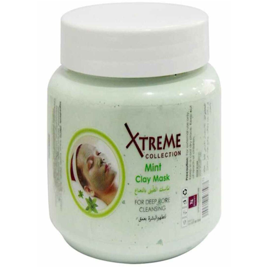 Xtreme Collection Mint Clay Mask For Deep Pore Cleansing 500ml