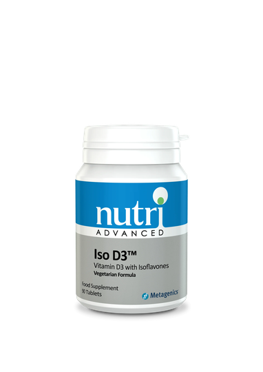 Nutri Advanced Vitamin D3 + Isoflavones 2000iu, 90 Tablets