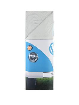 Volkswagen Vw Single Sleeping Bag - Dove Blue