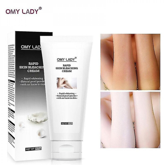 Omylady Rapid Skin Bleaching Cream Pearl Powder Brighten Armpit Knee Groin Quick Whitening Lighten Melanin Body Care Products