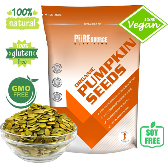 (1Kg) Pumpkin Seeds Organic GMO Free RAW AA-UK Grade PSN