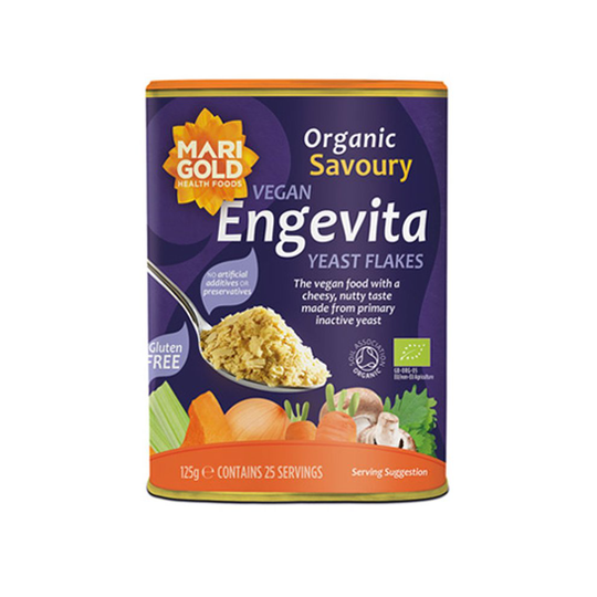 Engevita Nutritional Yeast Flakes, Organic 125g (Marigold)