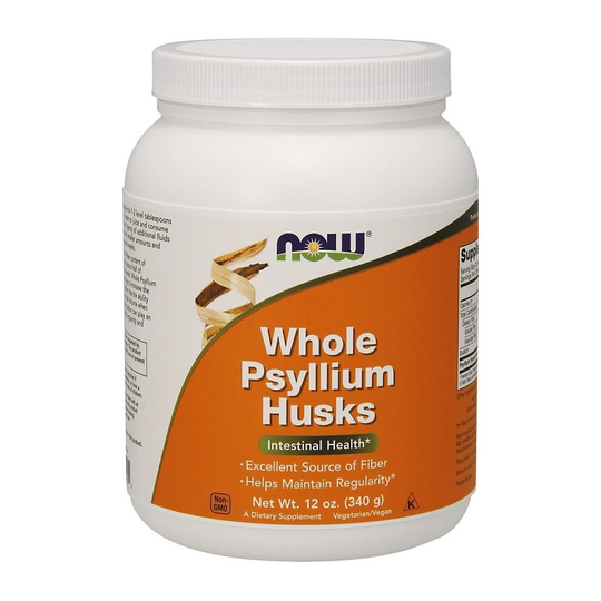 NOW Foods Whole Psyllium Husks - Powder, 340g