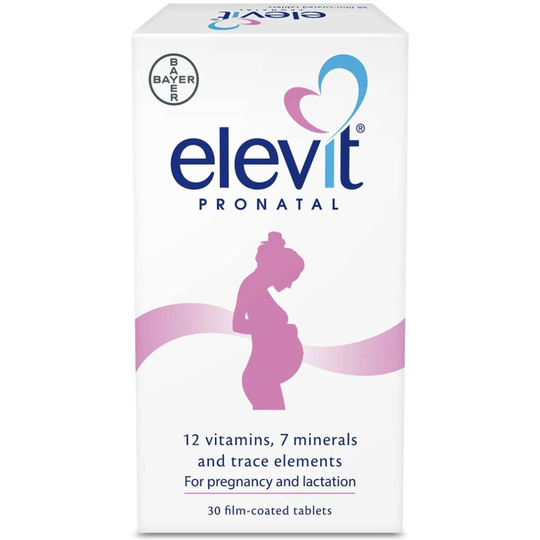 Elevit Pronatal Multivit Before During & After Pregnancy, Tablets 30's