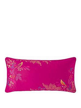 Sara Miller Cerise Birds Cushion