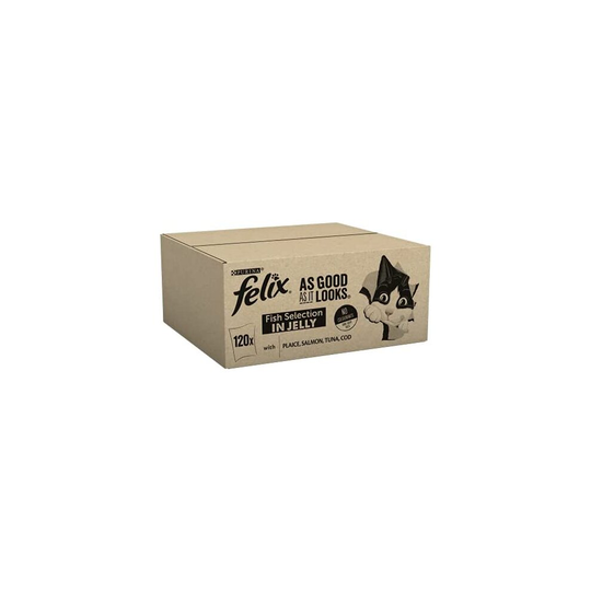 Felix As Good As It Looks Cat Food Fish 120x100g