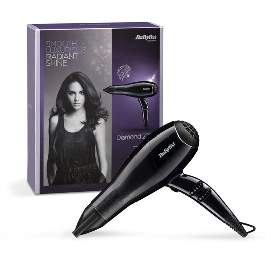 BaByliss 6421BDU Diamond Radiance Shine System Ceramic Hair Dryer 2200W Ionic