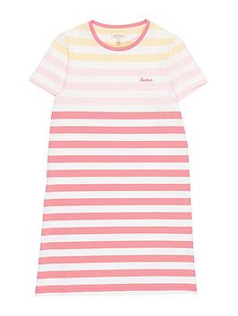 Barbour Girls Penny Dress - Multi, Multi, Size 6-7 Years, Women