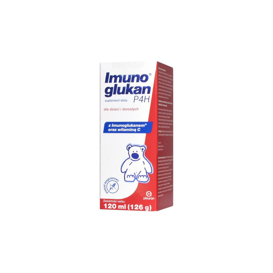 Imunoglukan P4H syrop dla dzieci i dorosłych - 120 ml