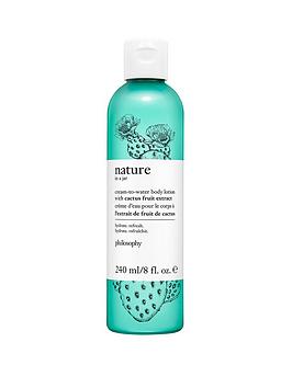 Philosophy Nature In A Jar Cactus Fruit Cream To Water Body Lotion 240Ml