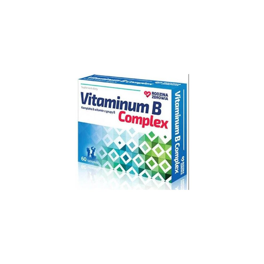 Vitaminum B Complex 60 tab Rodzina Zdrowia Nervous System Fatigue WITAMINA B