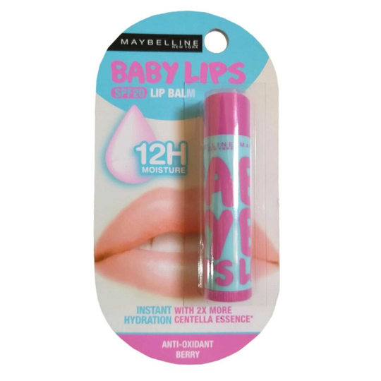 Maybelline Baby Lips Lip Balm Instant Hydration 12h Berry Anti Oxidant