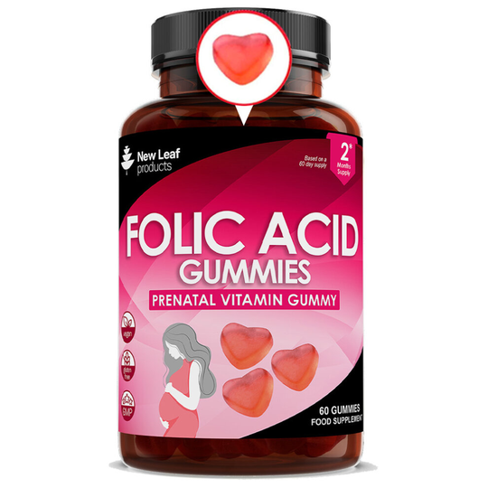 Folic Acid Gummies For Pregnancy Prenatal Vitamins Support 400μg