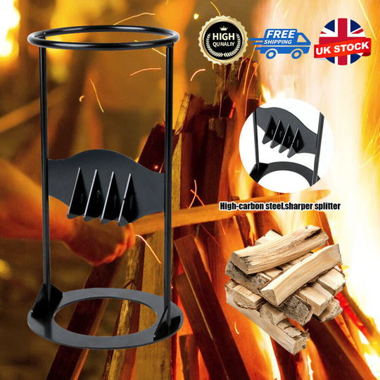 Firewood Kindling Splitter Racker Ornament Log Wood Cutter Xmas