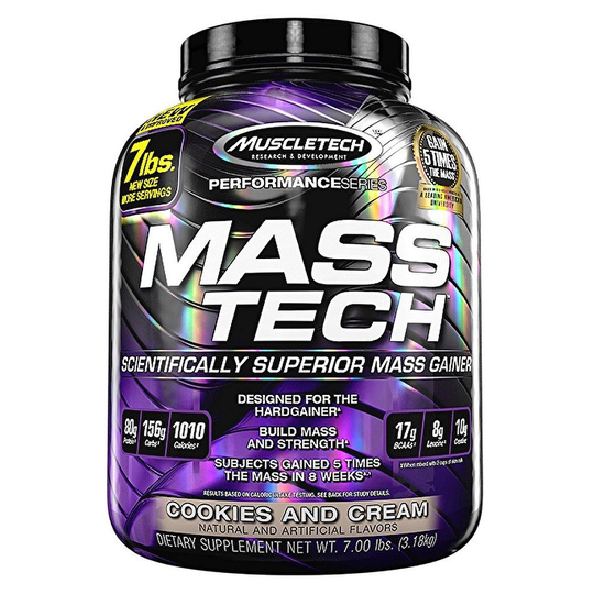 MuscleTech Mass-Tech, Chocolate, 3180g