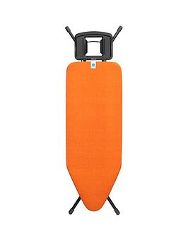 Brabantia Happy Glow Ironing Board C, Steam Iron, Black Frame