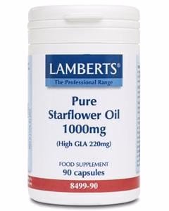Lamberts Pure Starflower Oil, 1000mg, 90Caps
