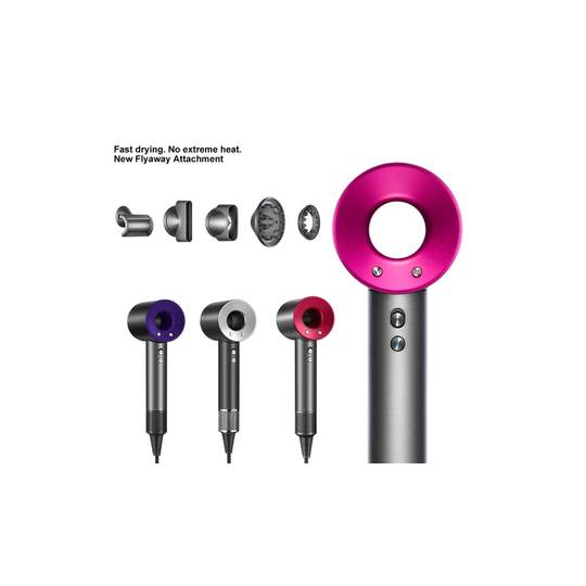 (Rose SuperSonic) 5in1 Hair Dryer Professional Salon Leafless Blower