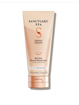 Sanctuary Spa Signature Collection Wet Skin Miracle Moisturiser 200Ml
