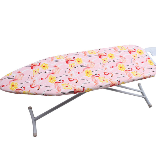 (Pink Flamingo) Youngshion Scorch Resistant Printed Thick Cotton Ironing Board Cover and Pad Fits to 55inch x 20inch
