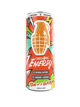 Grenade Energy Sun Of A Beach Energy Drink - 330 Ml (12 Pack)